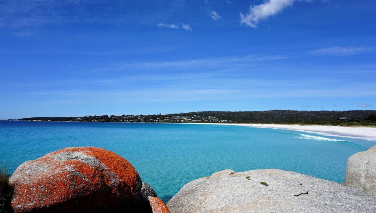 Sea Eagle Cottage Amazing Views Of Bay Of Fires Binalong Bay ภายนอก รูปภาพ
